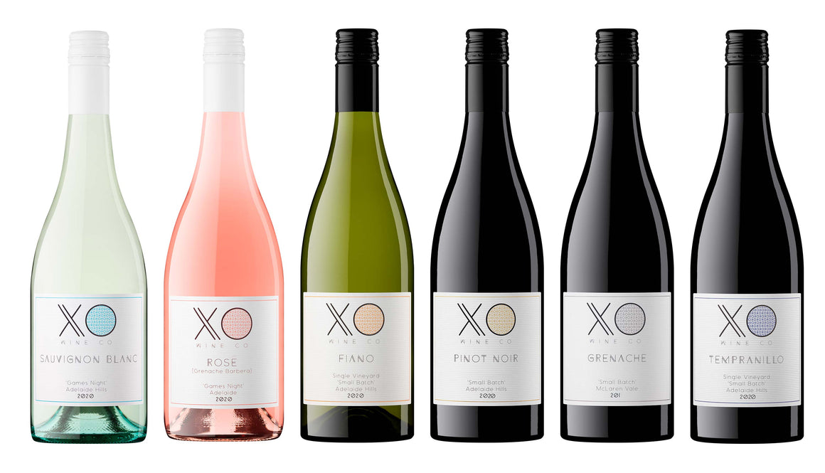 XO Wine Co Fresh and Bright Sampler 6-pack
